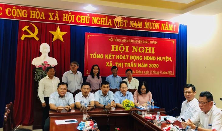 Hội đồng nhân dân huyện Châu Thành tổng kết hoạt động năm 2020